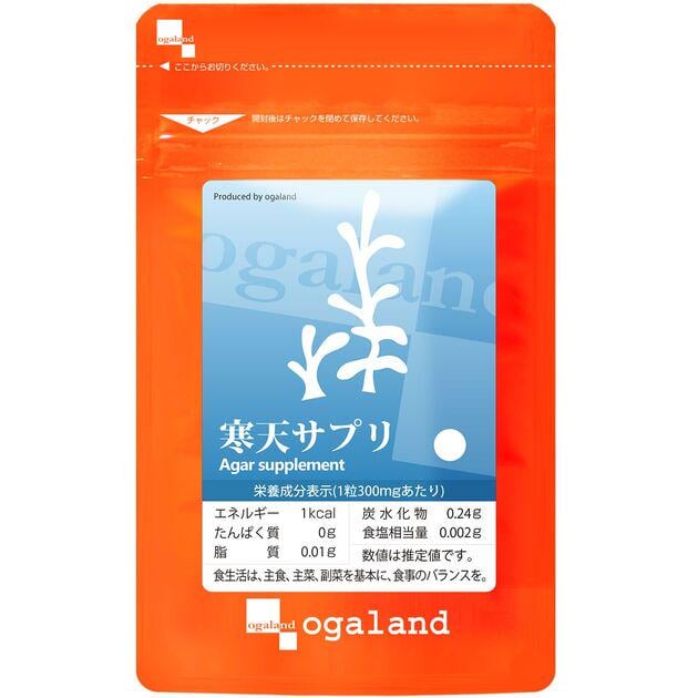 Растительная клетчатка Агар Агар Ogaland Agar Supplement 120 шт./30 дн (33777625)