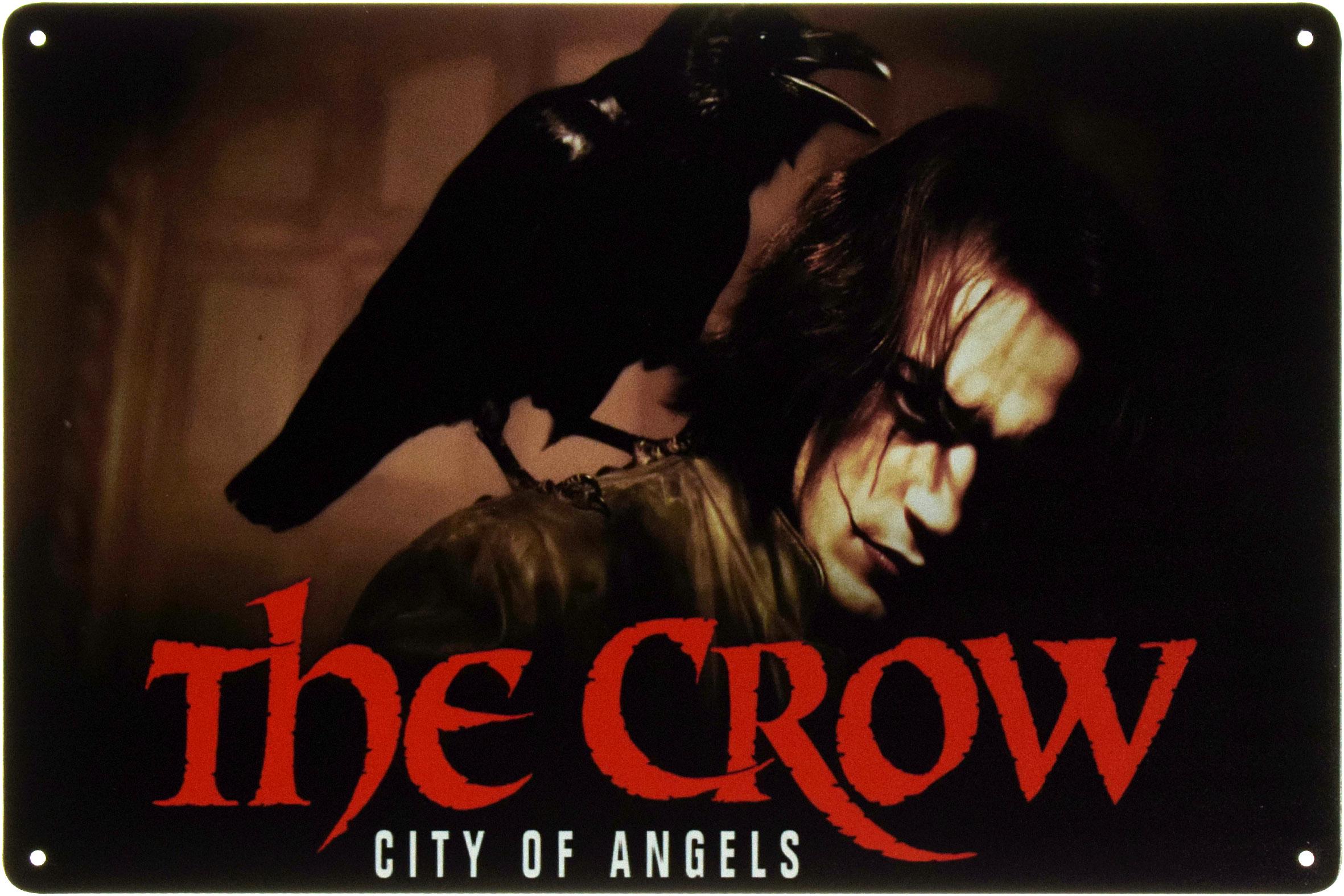 ᐉ Металлическая табличка Ворон 2: Город Ангелов/The Crow: City of ...