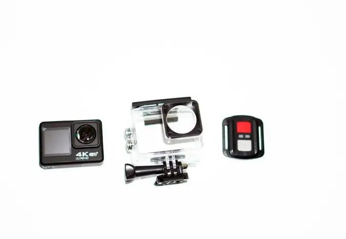 Екшн-камера CSZ-Q60AR зйомка в 4K Wi-Fi модуль пульт дистанційного керування захист від води (618463) - фото 4 Екшн-камера CSZ-Q60AR зйомка в 4K Wi-Fi модуль пульт дистанційного керування захист від води (618463) - фото 4