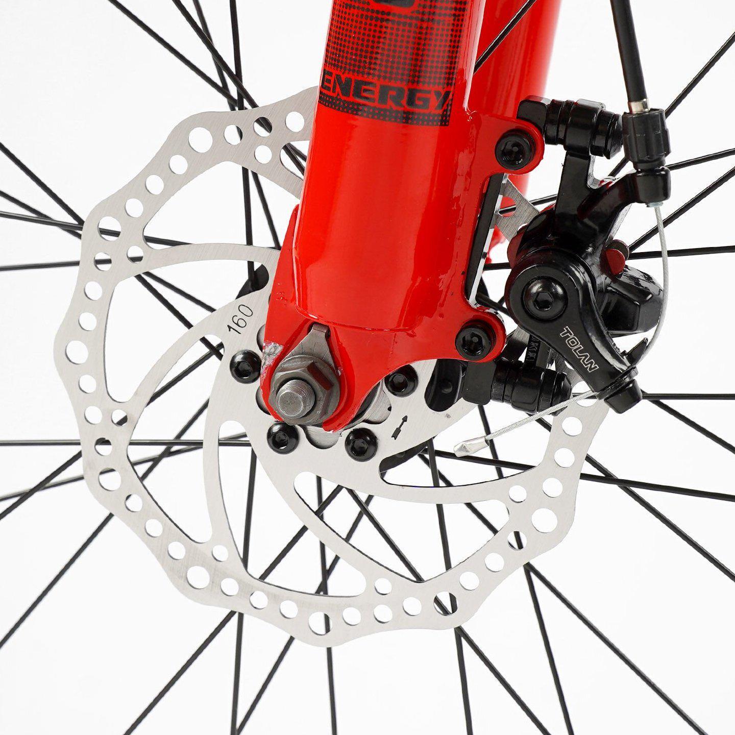 Велосипед горный Corso Energy 26"/15" Черно-красный (524961591) - фото 4 Велосипед горный Corso Energy 26"/15" Черно-красный (524961591) - фото 4