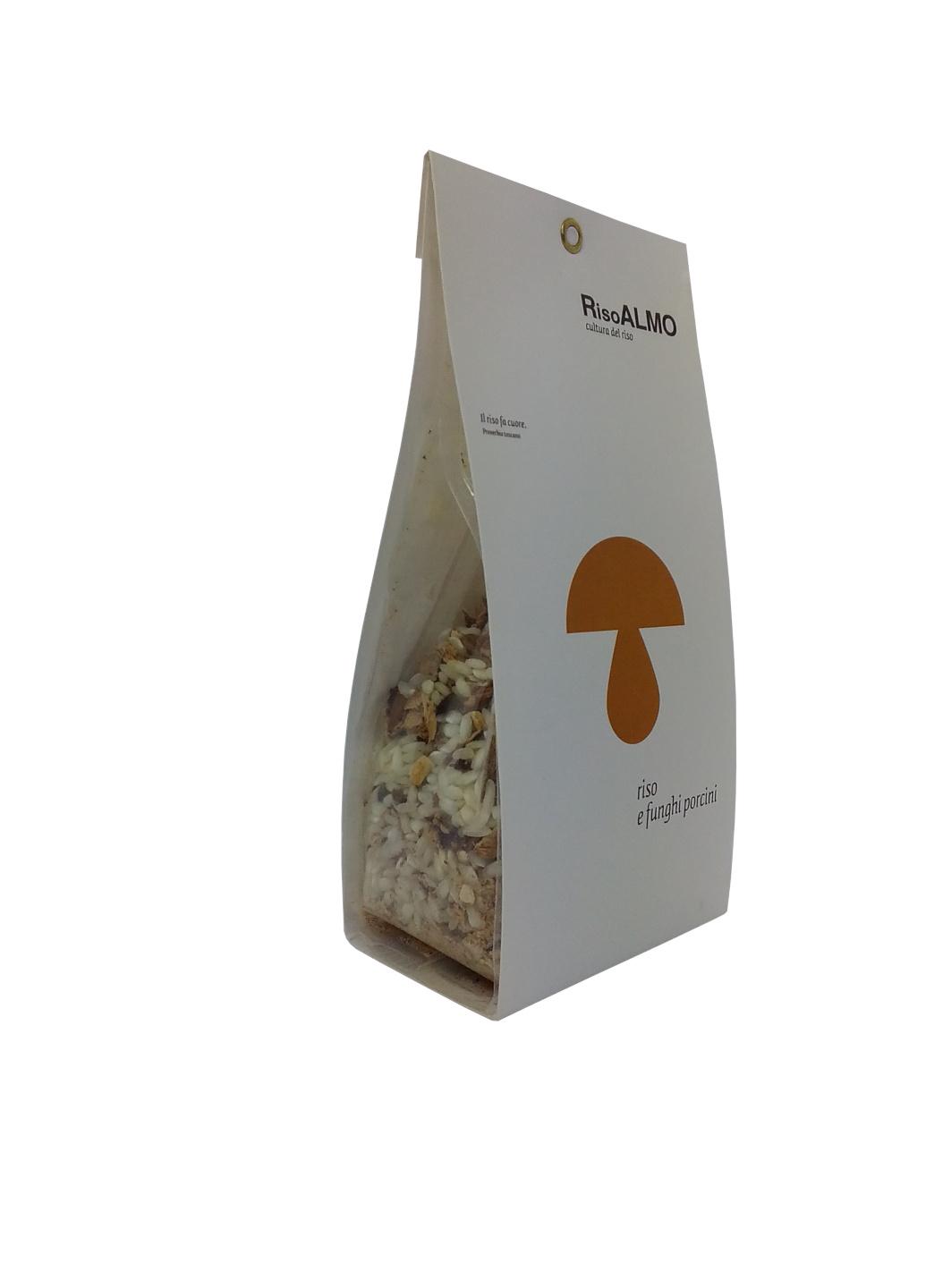 Рис Riso Almo Різото з білими грибами 250 г (12272296) - фото 2 Рис Riso Almo Різото з білими грибами 250 г (12272296) - фото 2