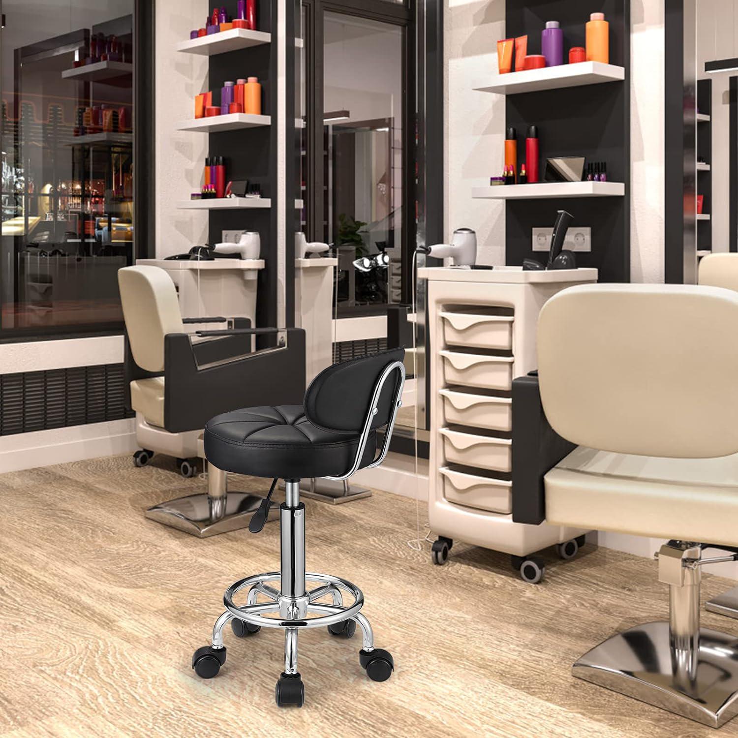 Стульчик мастера Homart 687PS Черный (9783) - фото 2 Стульчик мастера Homart 687PS Черный (9783) - фото 2