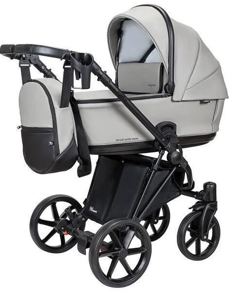 Коляска дитяча функціональна Angelini Enigma 2в1 ECCO Світло-сірий