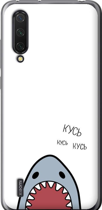 Чехол на Xiaomi Mi 9 Lite Акула (4870t-1834-42517)