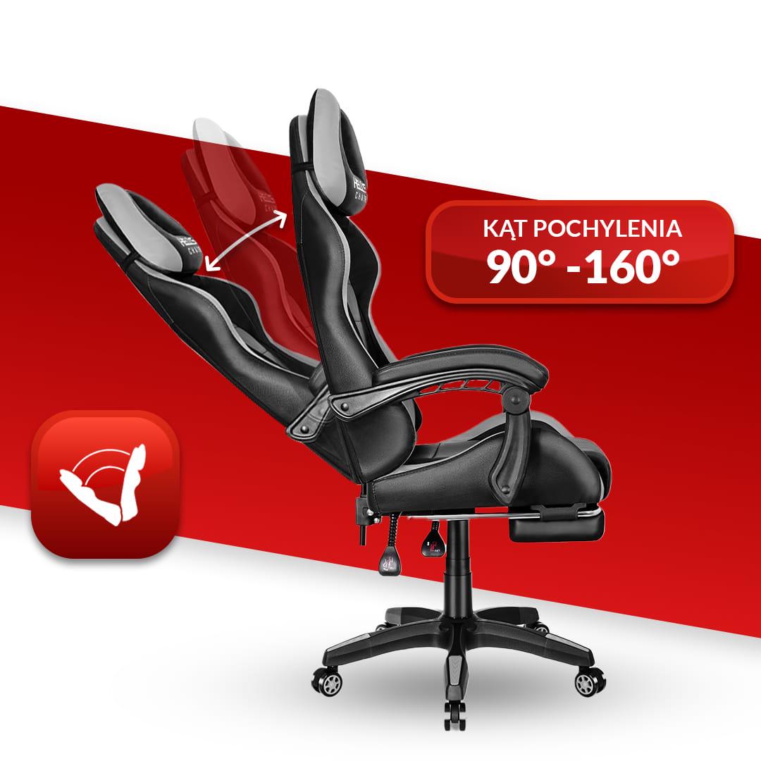 Кресло геймерское HELL'S HC-1039 Plus Grey - фото 7