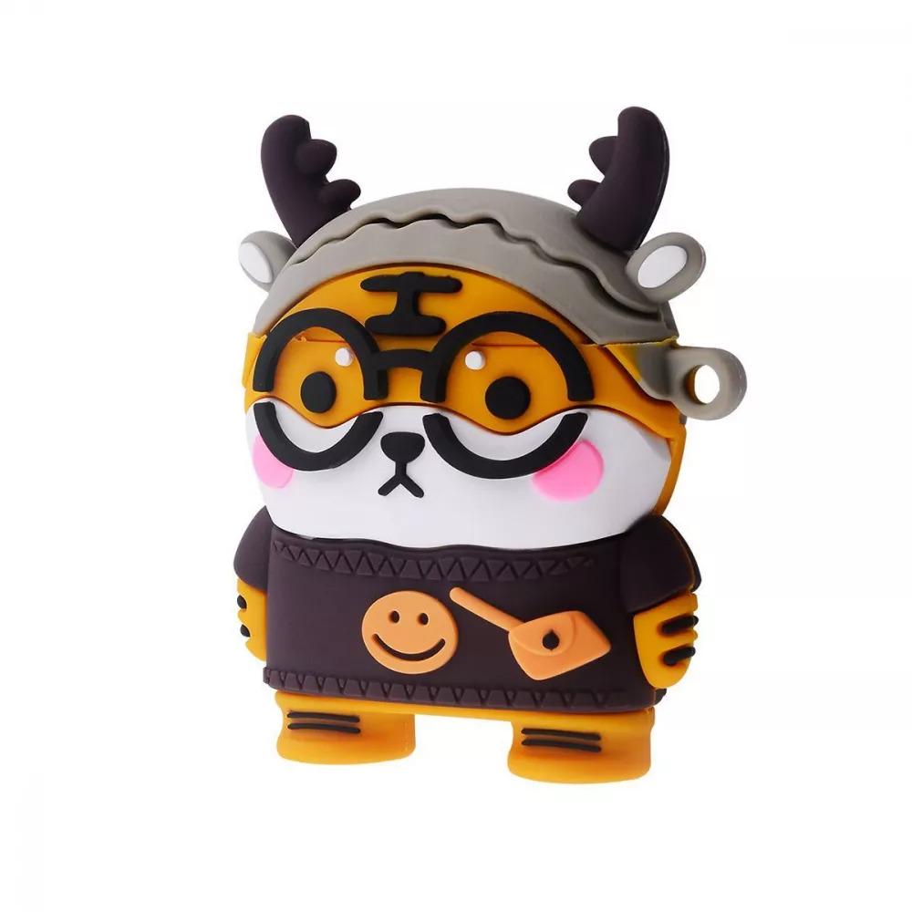 Чехол для наушников Toys Case for AirPods 1/2 Tiger smile (589896)