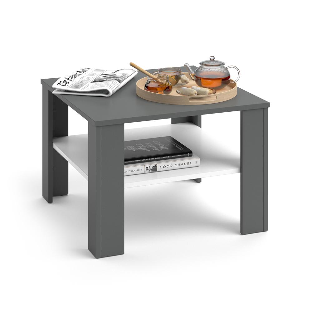 Столик чайный Vicco Homer 60x60 Антрацит - фото 3 Столик чайный Vicco Homer 60x60 Антрацит - фото 3