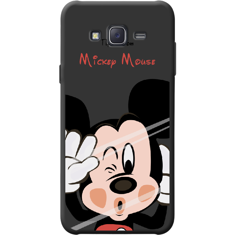 Чохол BoxFace Samsung J500H Galaxy J5 Mister M Чорний силікон (25242-cc58-41568)
