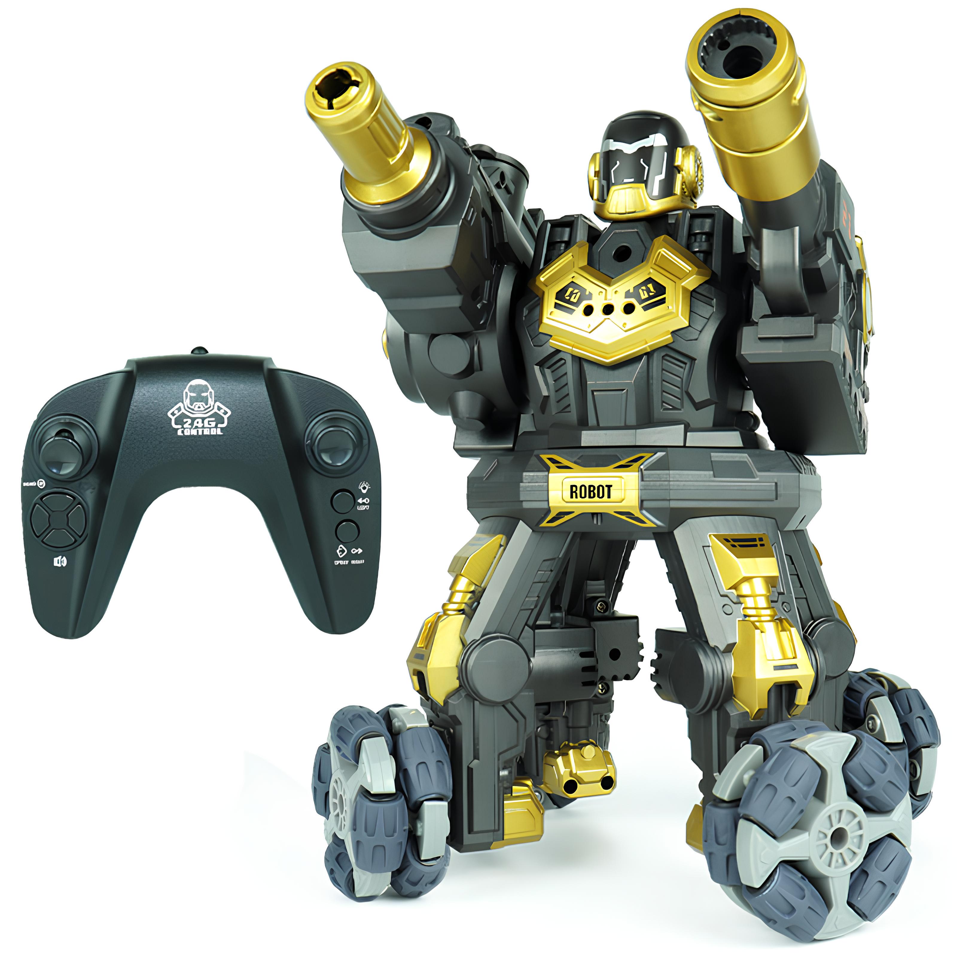 Радіокерований автобот стріляє водяними кульками/пускає водяну пару/їздить світиться з музикою (00106)