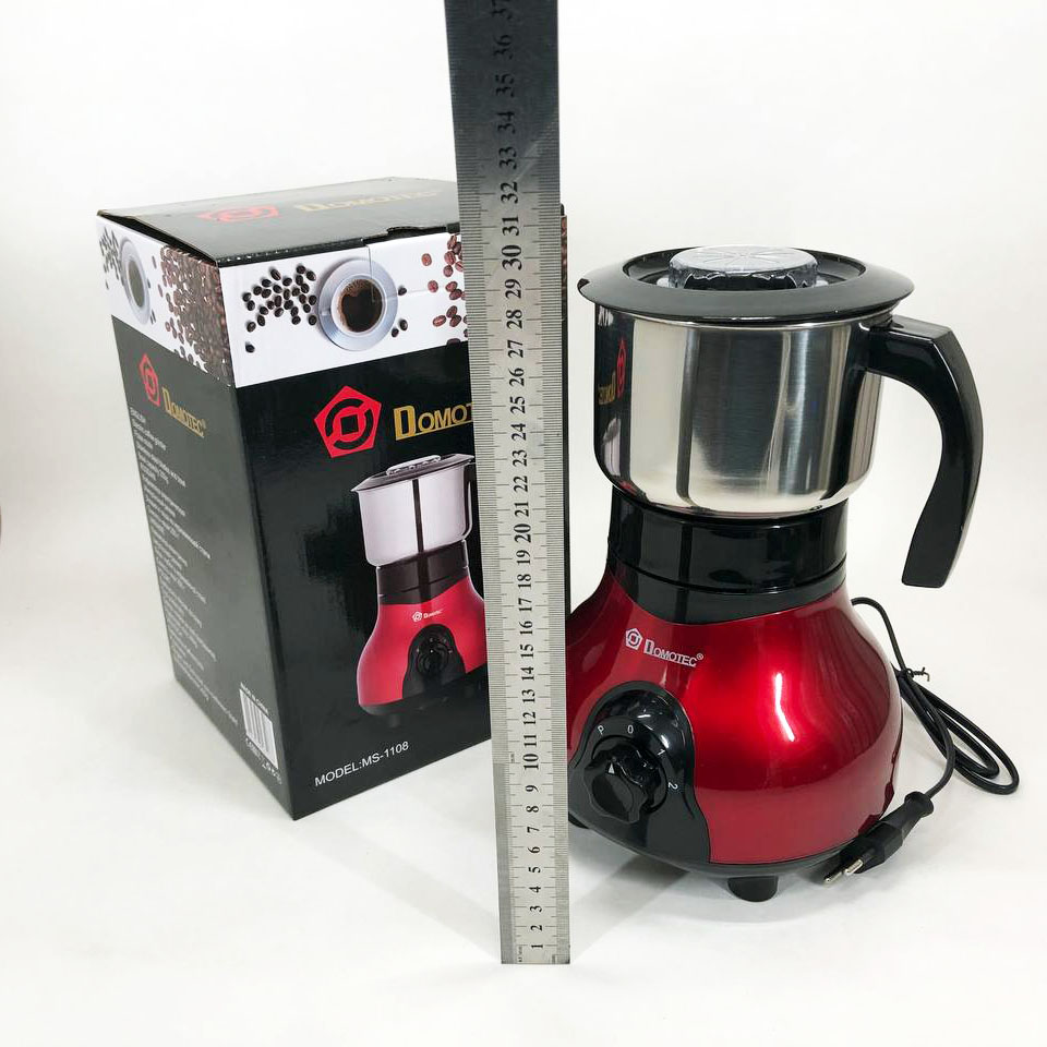 Кофемолка электрическая Domotec MS-1108 - фото 6 Кофемолка электрическая Domotec MS-1108 - фото 6