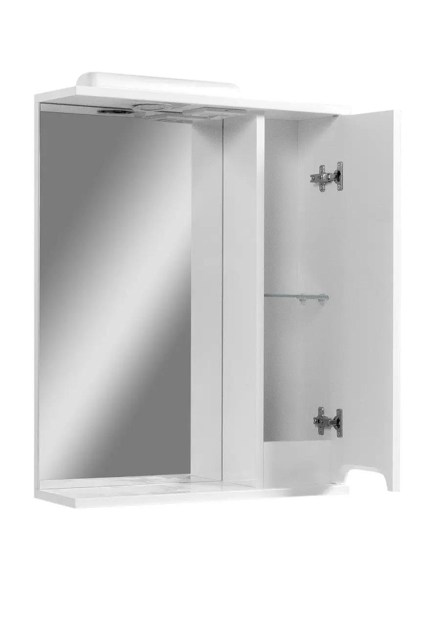 Зеркало для ванной комнаты Висла 50 с подсветкой правое (25566981) - фото 3 Зеркало для ванной комнаты Висла 50 с подсветкой правое (25566981) - фото 3