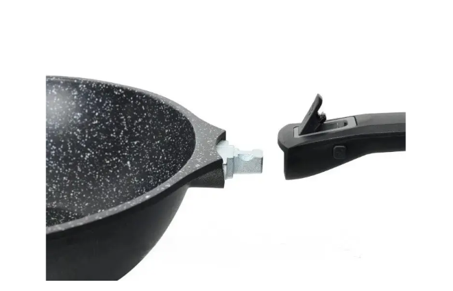 Сковорода алюмінієва Bohmann з мармуровим антипригарним покриттям 24 см (27735722) - фото 2 Сковорода алюмінієва Bohmann з мармуровим антипригарним покриттям 24 см (27735722) - фото 2