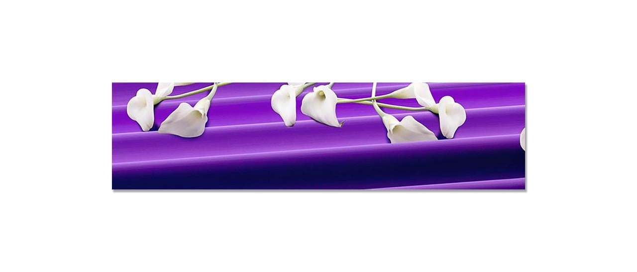 Наклейка виниловая на кухню Zatarga Белые Каллы 650х2500 мм (1289776717) Наклейка виниловая на кухню Zatarga Белые Каллы 650х2500 мм (1289776717)