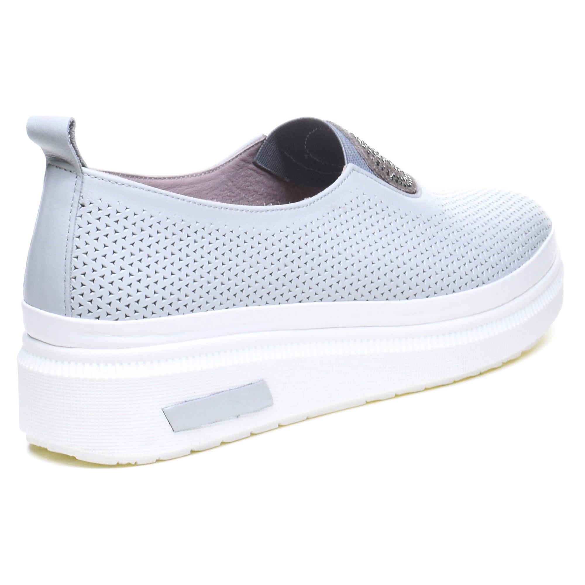 Слипоны женские Nod Trend р. 36 Серый (089280-36) - фото 2