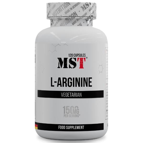 Аргинин для спорта MST Nutrition L-Arginine 120 капс. (000023720) Аргинин для спорта MST Nutrition L-Arginine 120 капс. (000023720)