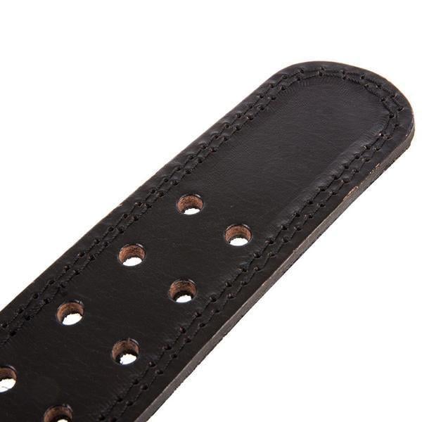 Пояс атлетический VL-3341 кожаный XL Черный (34363022) - фото 7