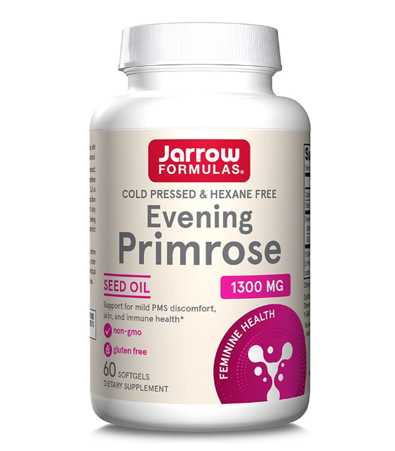 Олія вечірньої примули Jarrow Formulas 1300 мг 60 кап.