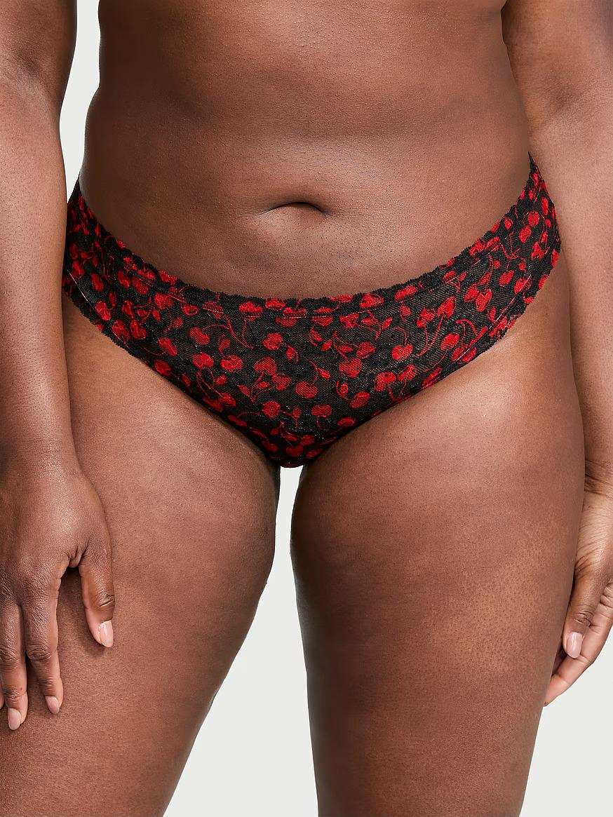 Трусики Victoria's Secret Icon Lace Bikini Panty L Черный (26714948) Трусики Victoria's Secret Icon Lace Bikini Panty L Черный (26714948)