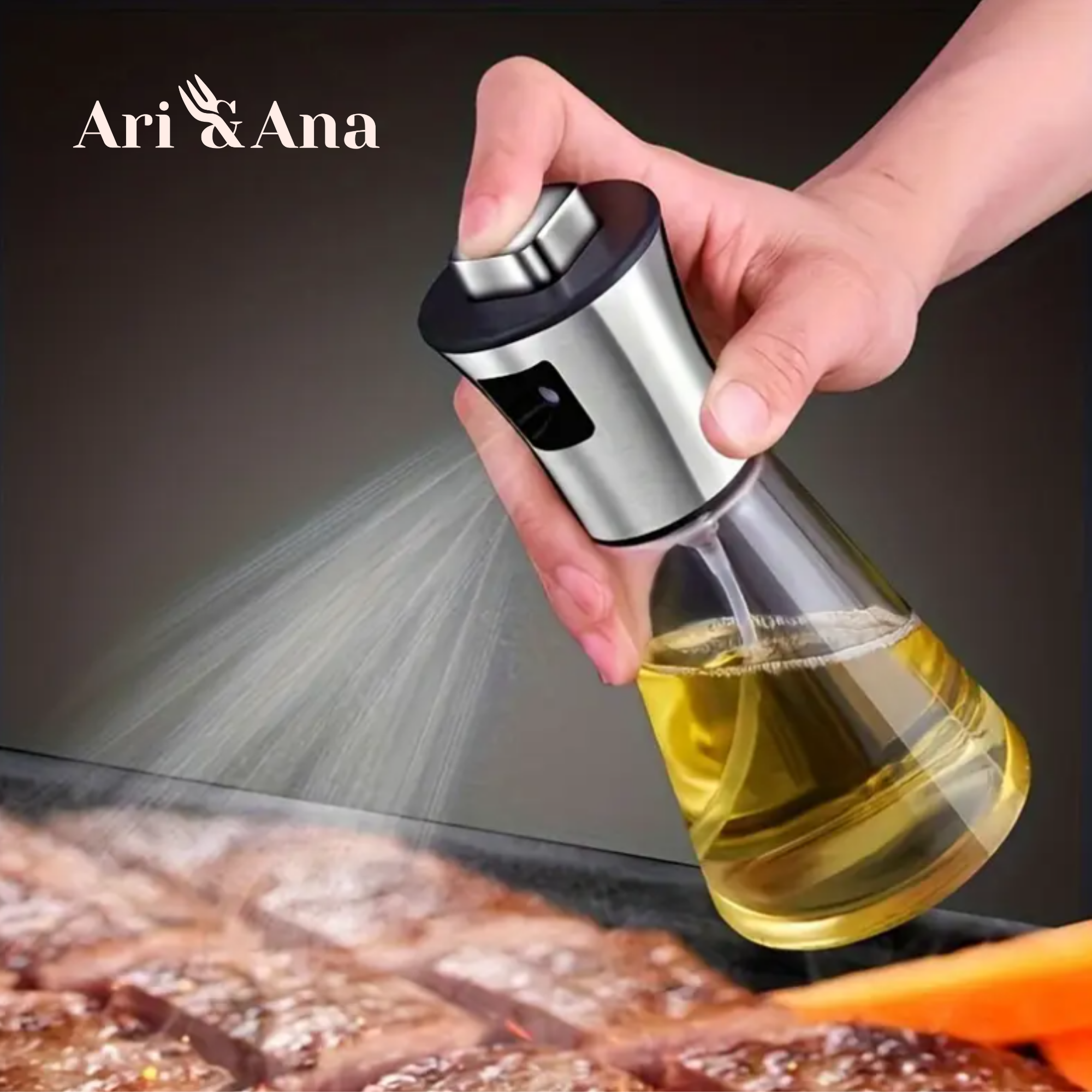 Бутылка-распылитель для масла и соусов 200 мл (24380681) - фото 9