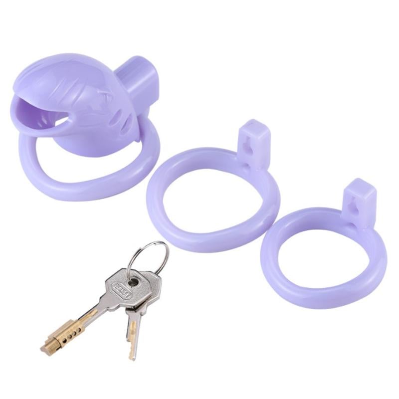 Пояс верности для мужчин Resin Chastity Device Рыбка Lavender (31013378)