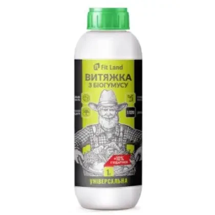 Вытяжка из биогумуса Fit Land универсальная 1,1 л Вытяжка из биогумуса Fit Land универсальная 1,1 л