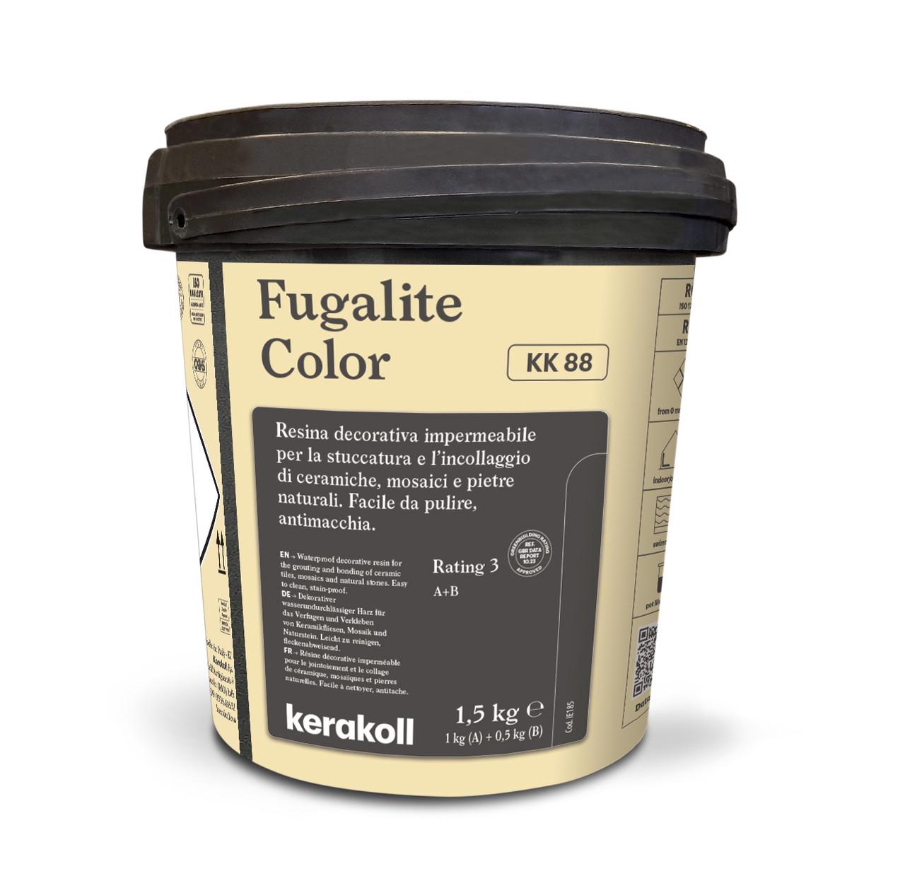Затирка епоксидна Kerakoll Fugalite Color 1,5 кг Бежевий (КК88)