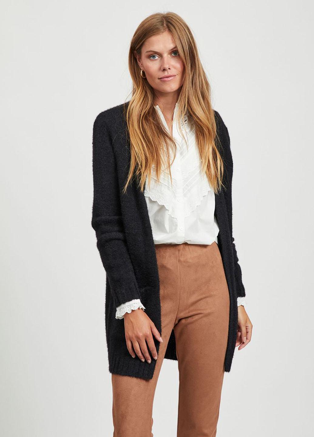 Кардиган Vila L Черный (14056501b51)