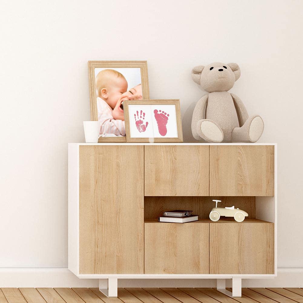 Набор для создания отпечатков детских ручек и ножек Розовый - фото 4 Набор для создания отпечатков детских ручек и ножек Розовый - фото 4