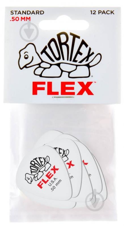 Медиаторы Dunlop 428P.50 Tortex Flex Standard Player's Pack 0.50 mm (12 шт.)