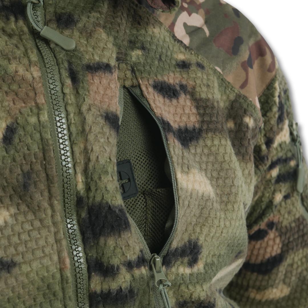 Кофта Kiborg Jacket Grid Fleece L Multicam - фото 10