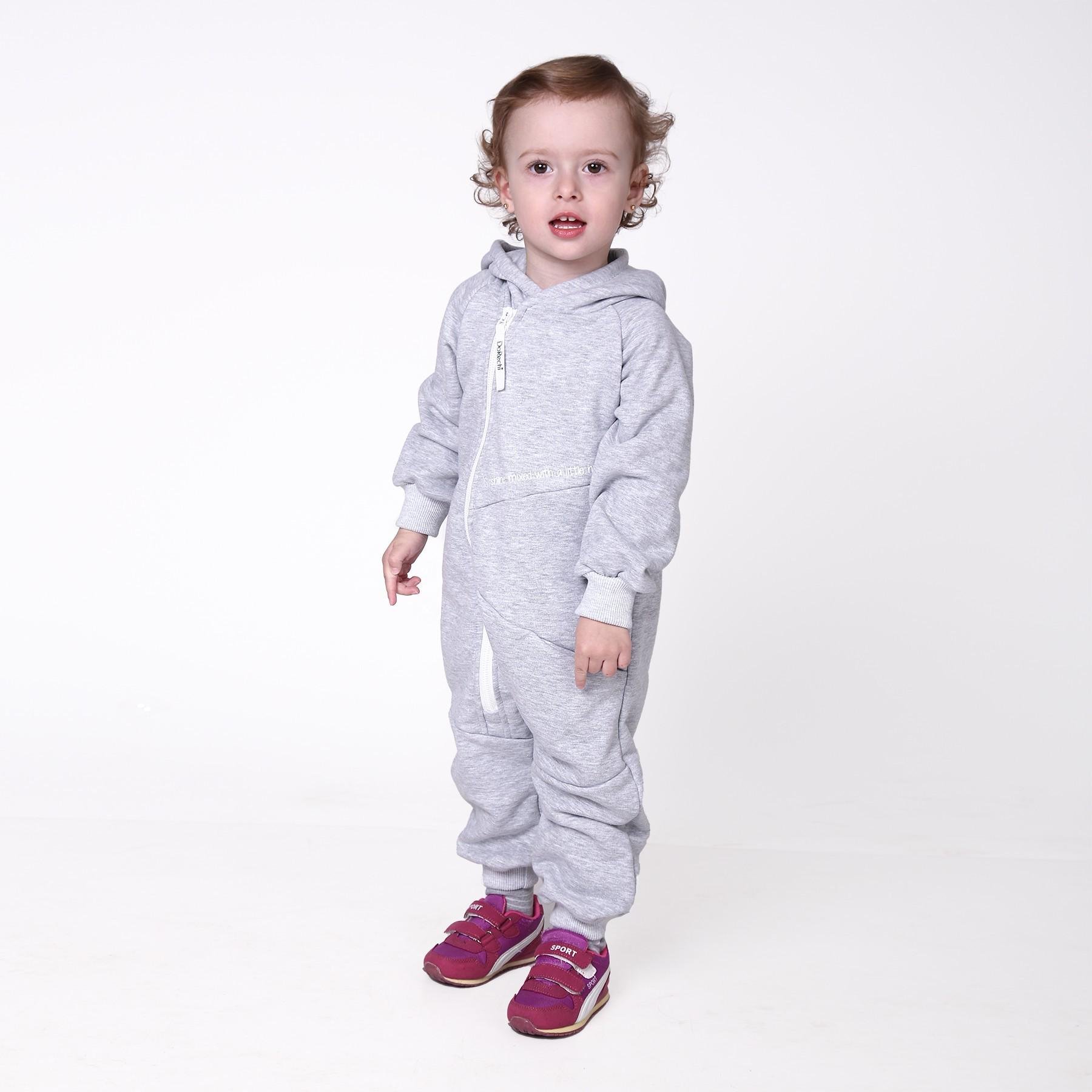 Комбинезон DoRechi Драйв 80 см Серый - фото 3 Комбинезон DoRechi Драйв 80 см Серый - фото 3