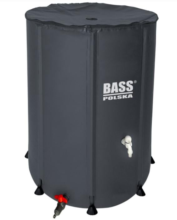 Бочка садовая Bass Polska для дождевой воды 1000 л Черный