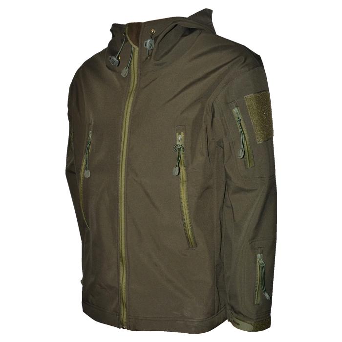 Куртка SoftShell L Olive (26402) - фото 4 Куртка SoftShell L Olive (26402) - фото 4
