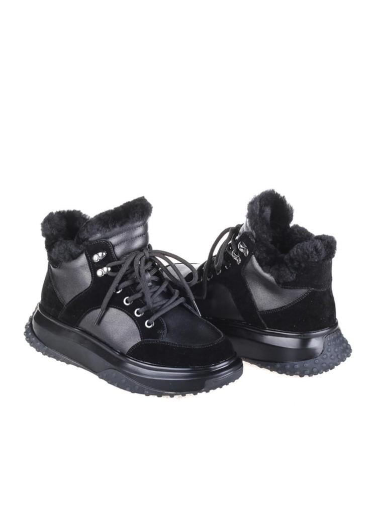 Кроссовки женские зимние LONZA р. 38 Черный (165398)