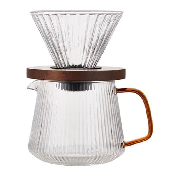 Пуровер стеклянный Olens Сидамо 600 мл (23100582) Пуровер стеклянный Olens Сидамо 600 мл (23100582)