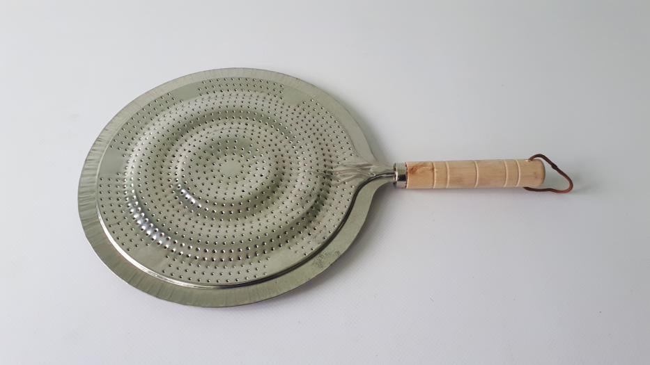 Розсікач вогню для газової плити металевий з ручкою D 21 см L 31,5 см (438595966) - фото 2