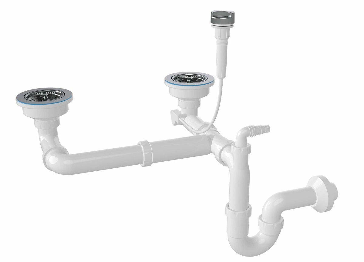 Евросифон-автомат Nova 1199-070 двойной (PLTM-SP000016882)