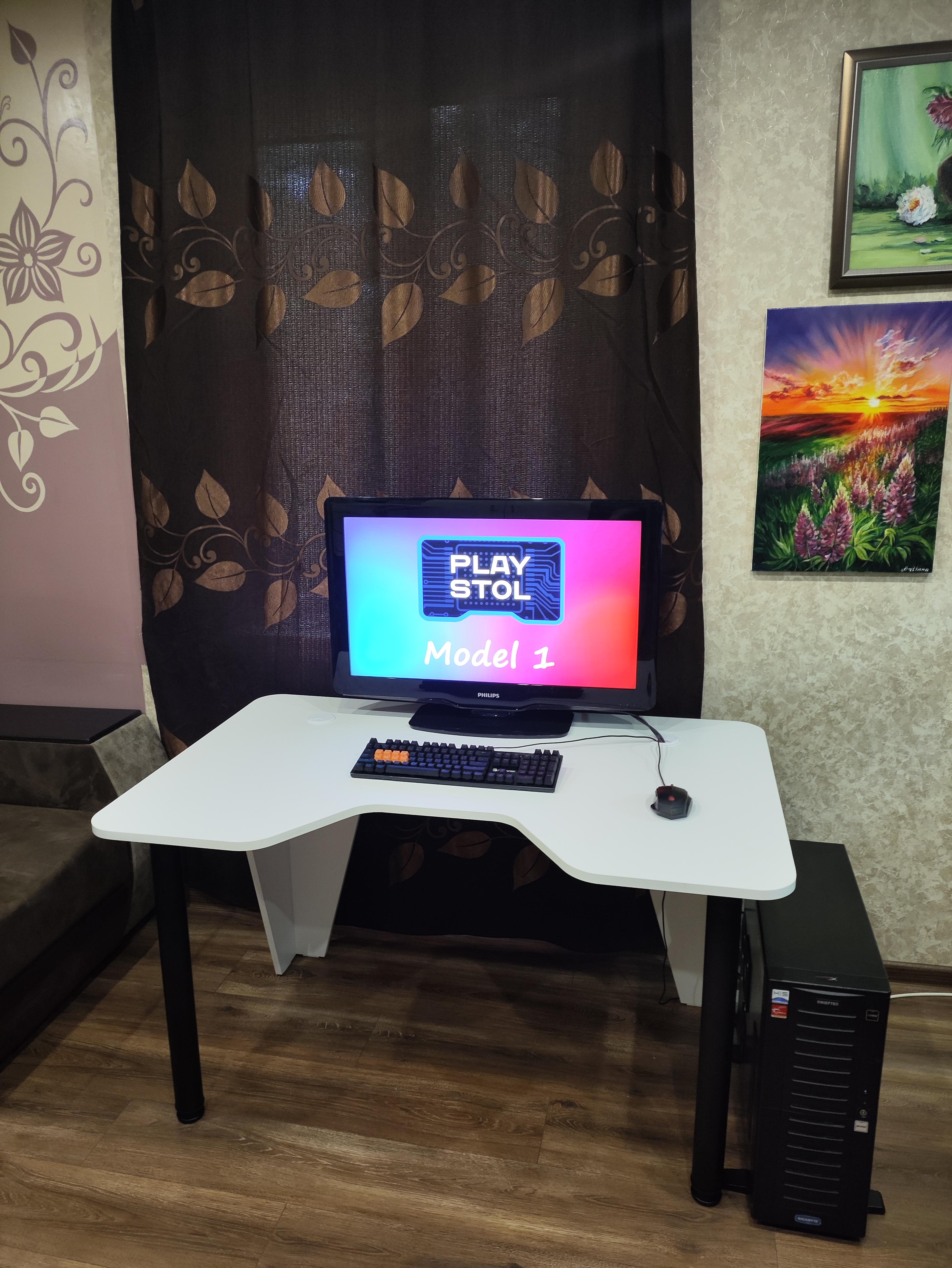 Компьютерный стол игровой PlayStol геймерский Компьютерный стол игровой PlayStol геймерский