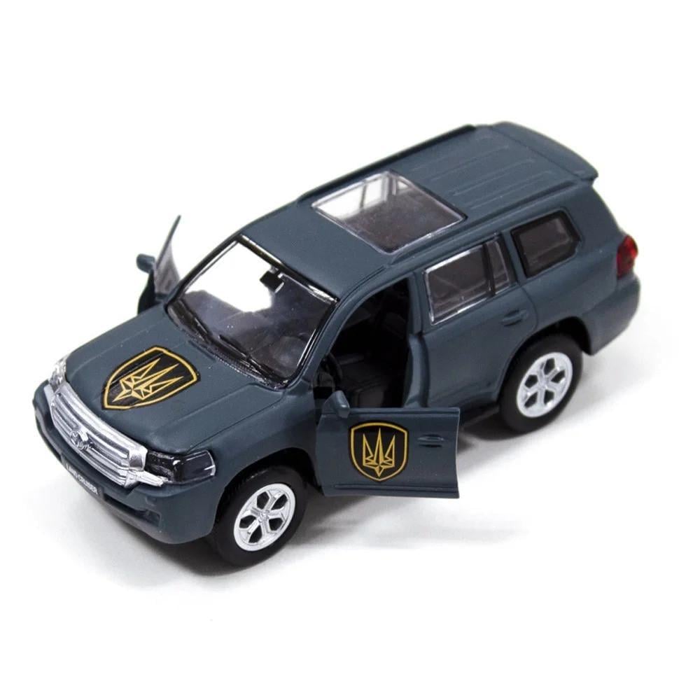 Игрушечная машинка TechnoDrive KM6010 Шевроны Героев Toyota Land Сruiser Рубеж (2990399357)