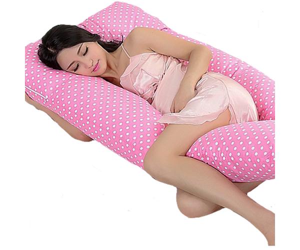 Подушка для беременных Подкова из хлопка 170 см (pillow-9880018)