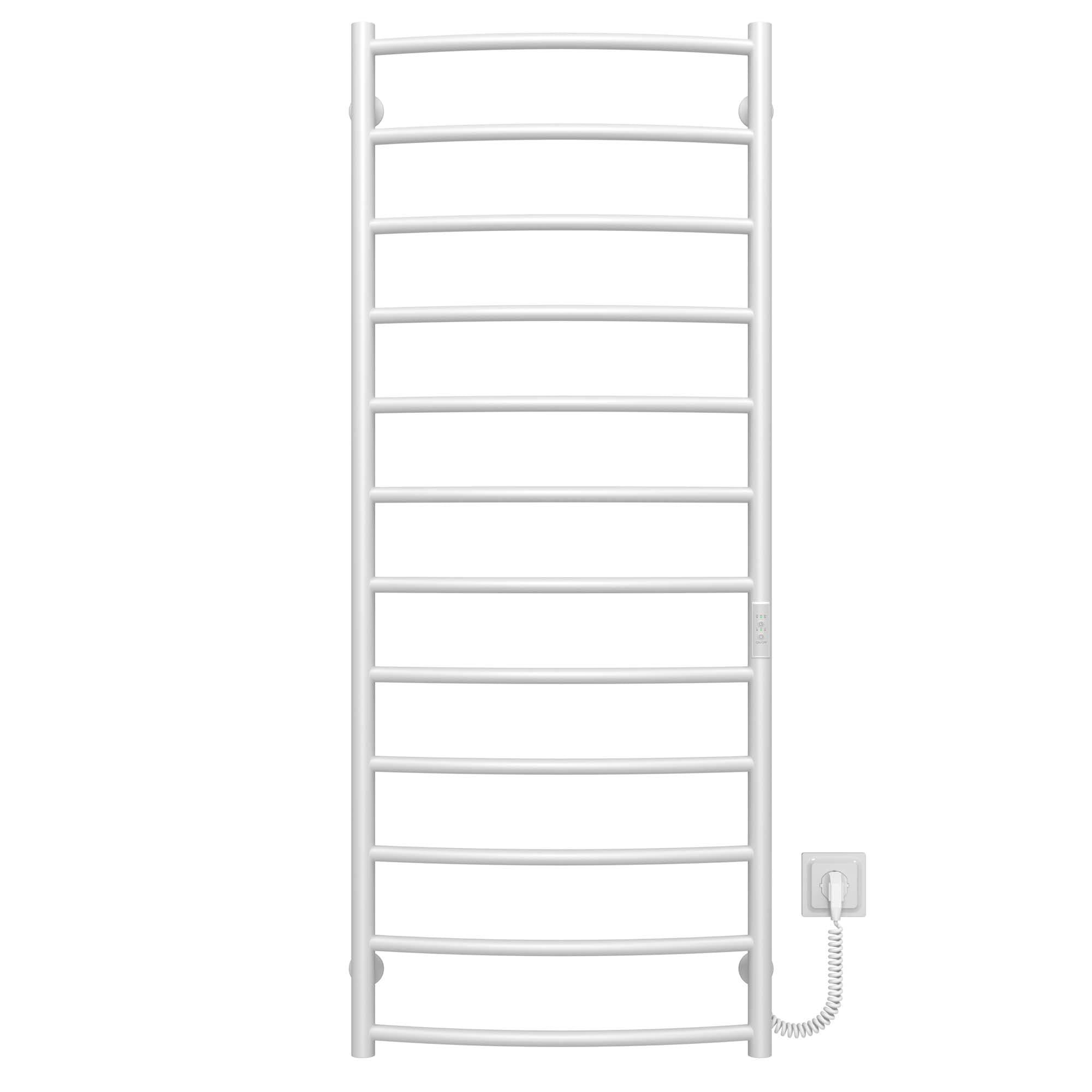 Рушникосушарка електрична Deffi Класік П12 WD03 праве підключення нержавіюча сталь 500x1300 мм Білий (C.DK.130.50.12.E.W.R.3)