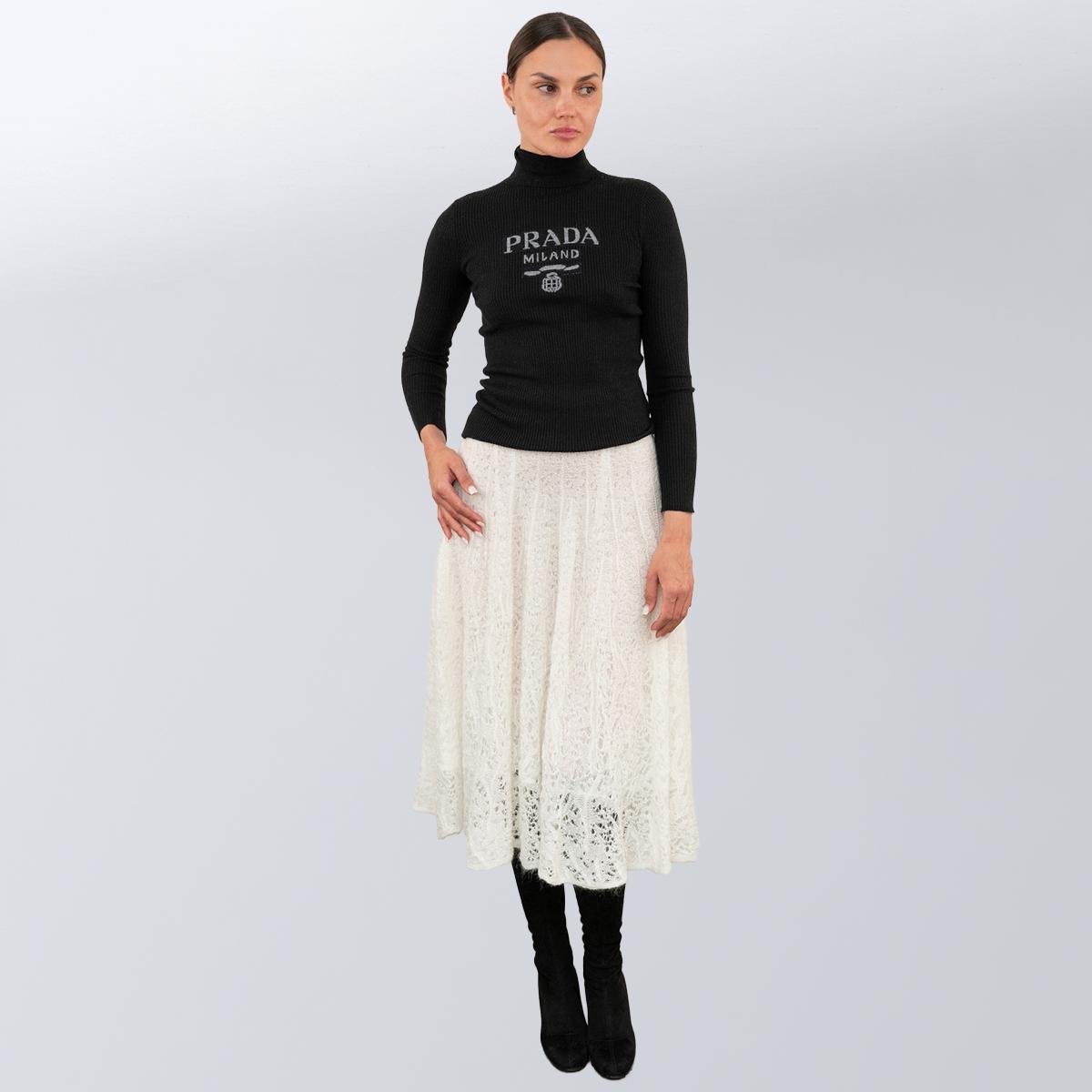 Спідниця жіноча повсякденна Christian Dior M Білий (2797308187)