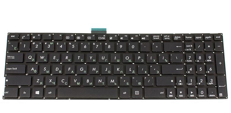 Клавиатура для ноутбука Asus D553 (168155) Клавиатура для ноутбука Asus D553 (168155)