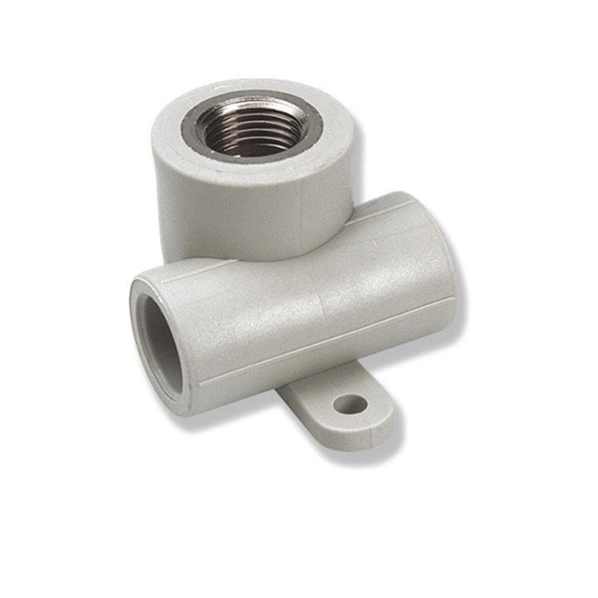Тройник настенный PPR Ekoplastik 25 мм ВВ 1/2" (SNKP02520X)