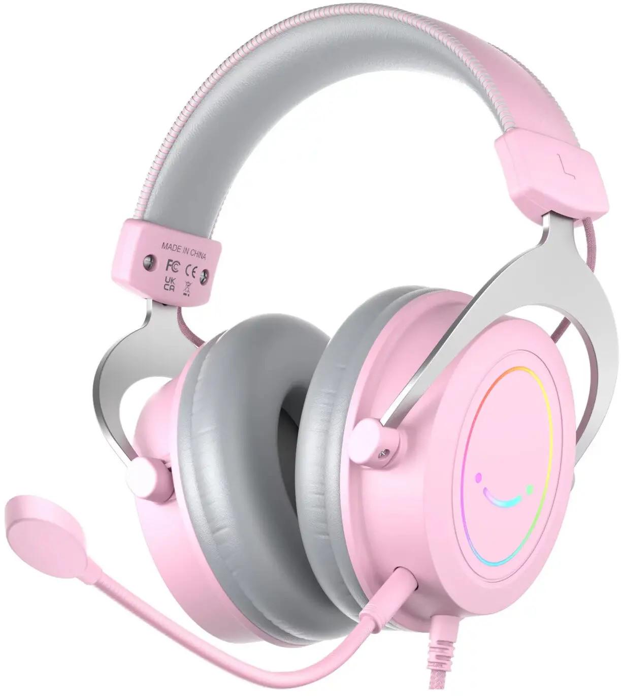 Навушники з мікрофоном FIFINE H3 RGB Pink (569012)