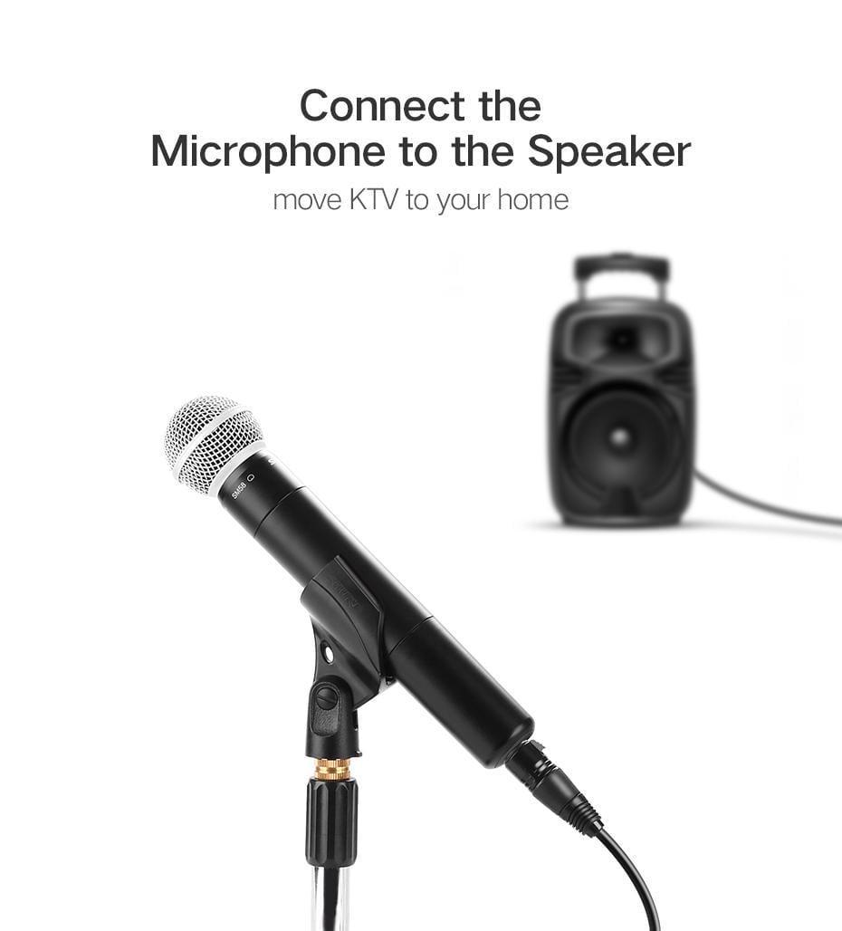 Кабель UGREEN XLR мама-6.5 мм Jack папа аудіо для мікшеру 2 м Чорний (20719) - фото 5 Кабель UGREEN XLR мама-6.5 мм Jack папа аудіо для мікшеру 2 м Чорний (20719) - фото 5