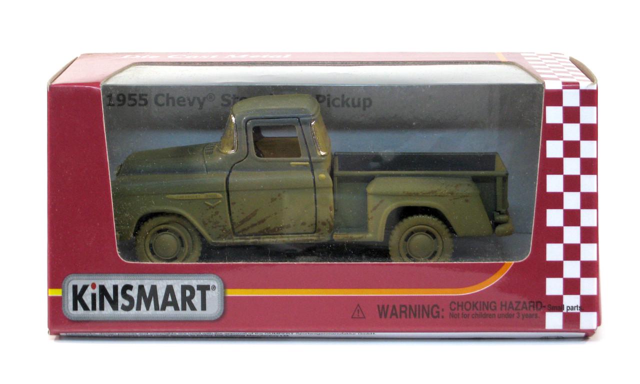 Машина металлическая KT5330Y Chevrolet Stepside Pick-up 1955 Muddy - фото 8 Машина металлическая KT5330Y Chevrolet Stepside Pick-up 1955 Muddy - фото 8