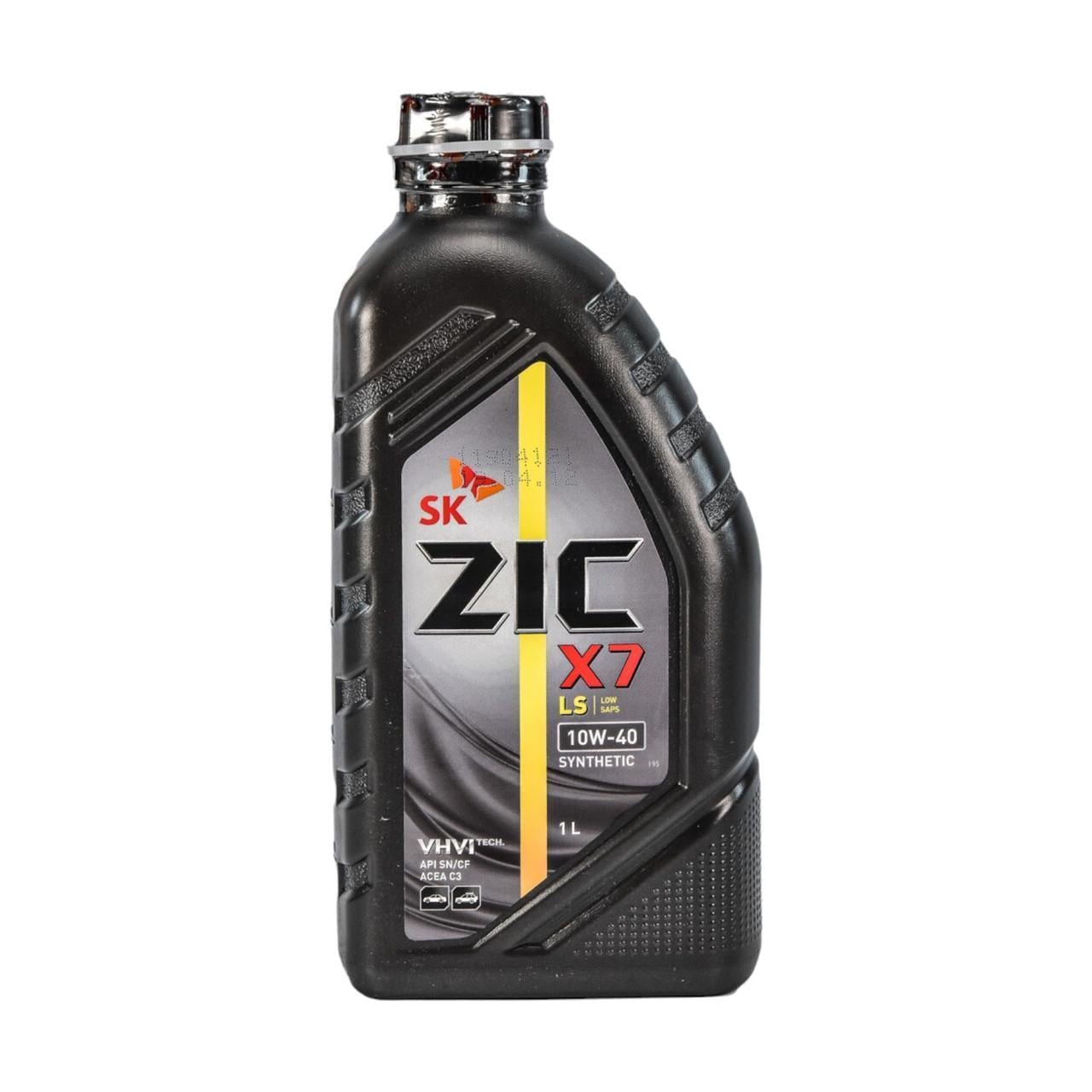 Моторне мастило ZIC X7 LS 10W-40 1 л (3199358316)