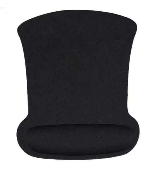 Килимок для миші з подушкою для зап'ястя ергономічний Чорний Килимок для миші з подушкою для зап'ястя ергономічний Чорний