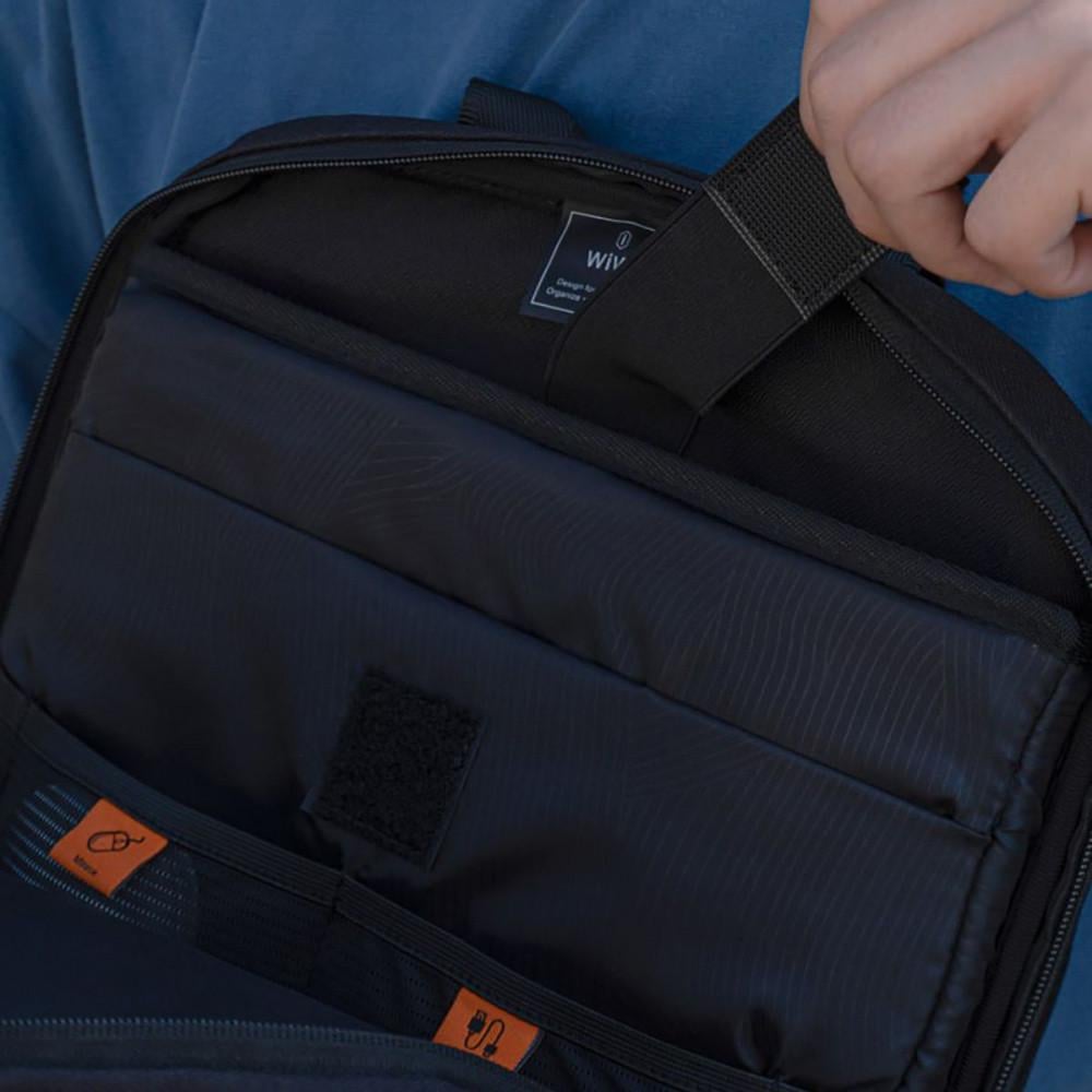Портфель WIWU Pilot Backpack 15,6" gray - фото 10